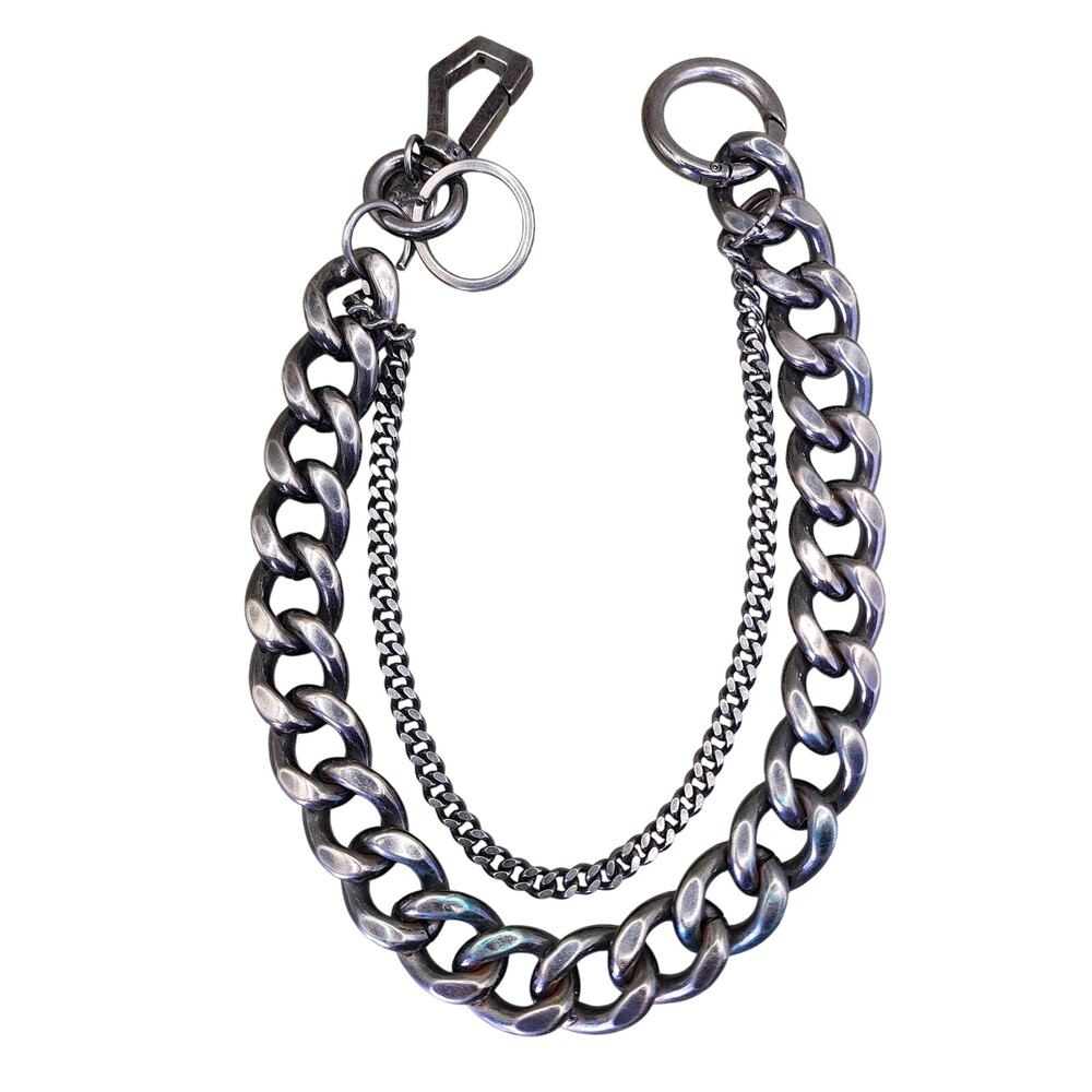 Giuseppe Zanotti Chain 19.5" long 1" thick link Bag Shoe accessory